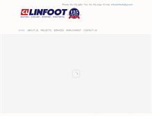 Tablet Screenshot of cllinfootco.com